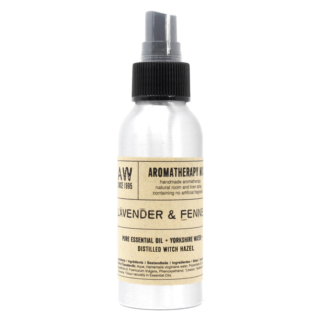 Essential Oil Spray - Lavender & Fennel 100ml - SHAMTAM.COM