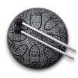 16cm Hapi Drum Om Mandala Engraved Handpan - Decorative Tongue Drum with Mallets for Melodic and Rhythmic Sounds - SHAMTAM.COM