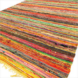 Rag Rug - Yellow 154 x 90cm - SHAMTAM.COM