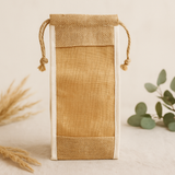 Drawstring Pouch With Window 35x15cm
