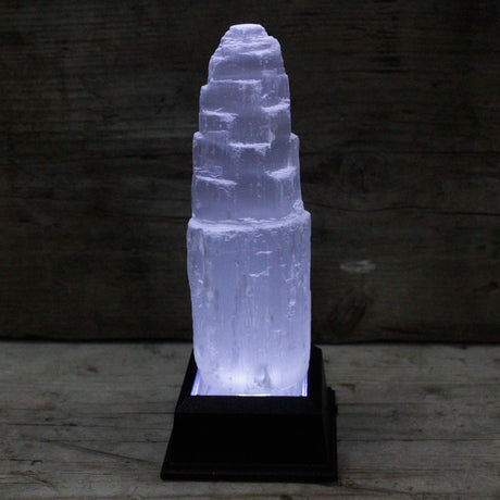 Seleniet Kristaltoren – 15 cm