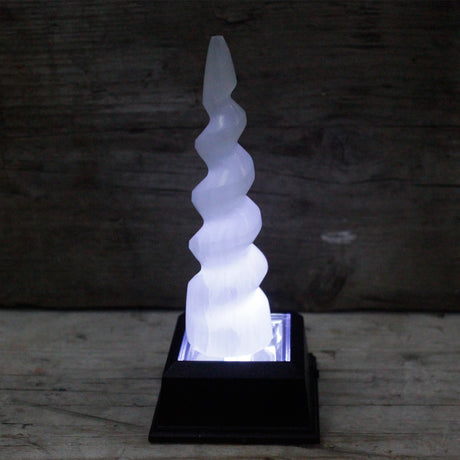 Seleniet Toren Eenhoornhoorn – 15 cm