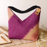 Skulderveske myk blanding antikk fuksia