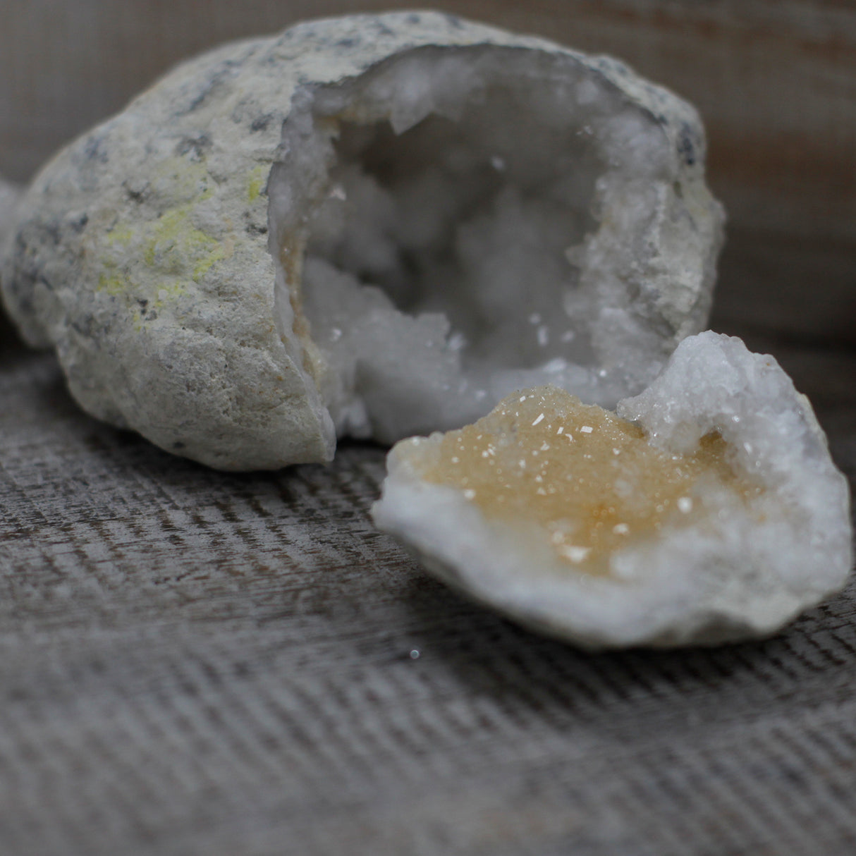 Cristallo di Geode di Calcite 10-12 cm Marocco
