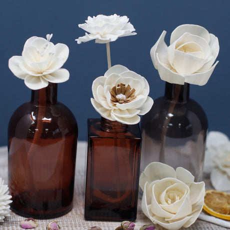 Sola Wood Diffuser Flowers Carnation On String 12-Pack