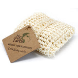 Sisal eksfolierende svamp scrub pude