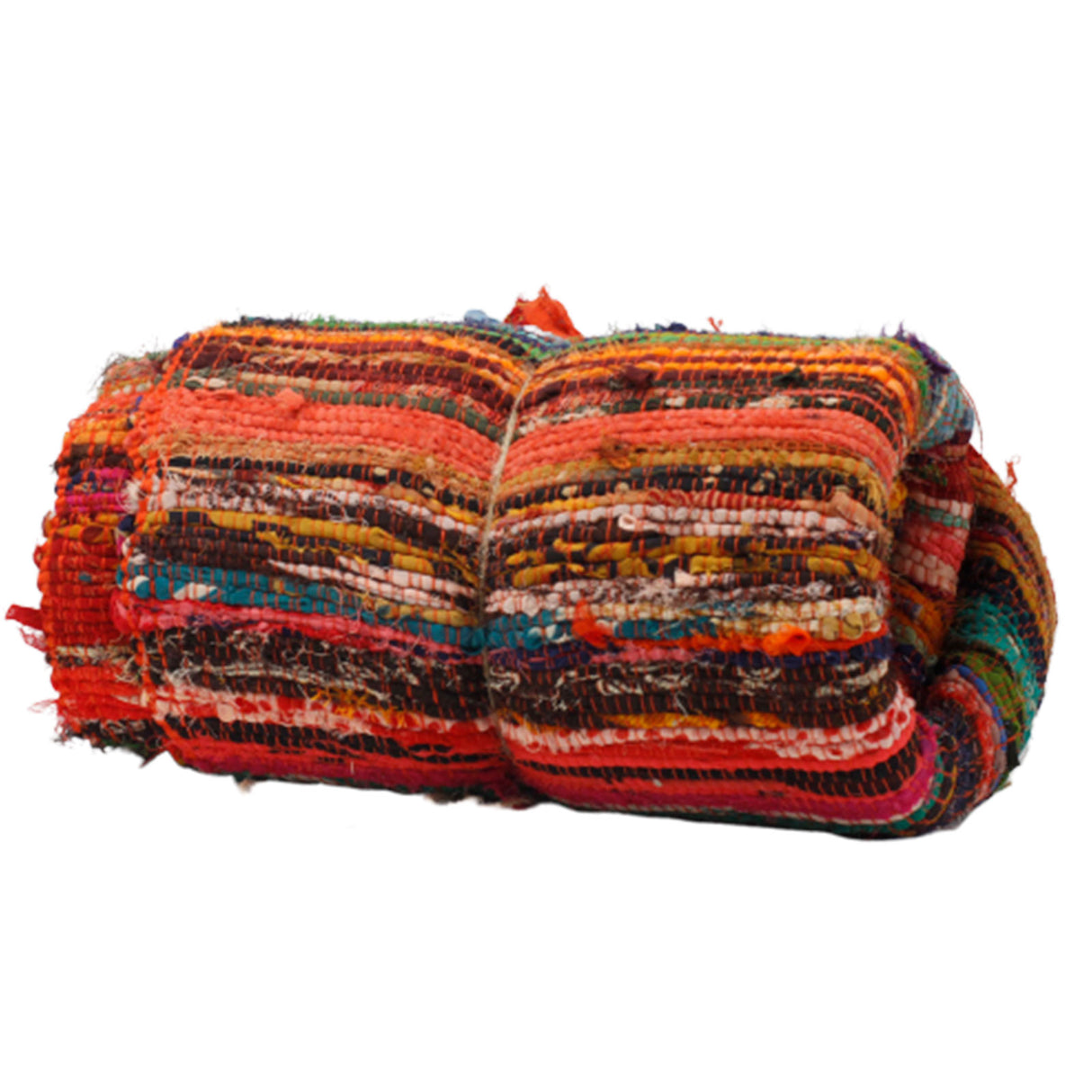 Rag Rug - Orange 152 x 90cm - SHAMTAM.COM