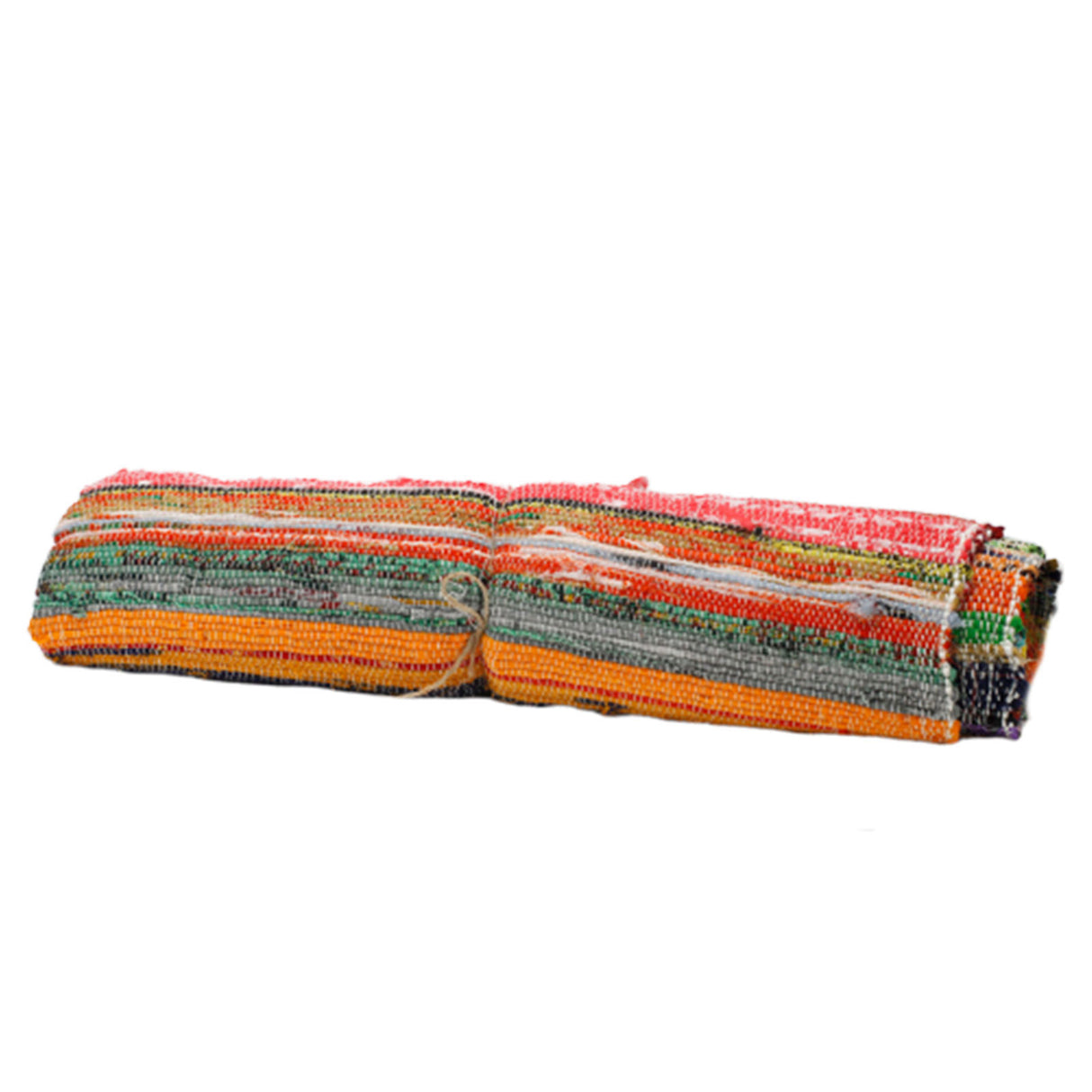 Covor din cârpe natural lucrat manual 155 x 90cm