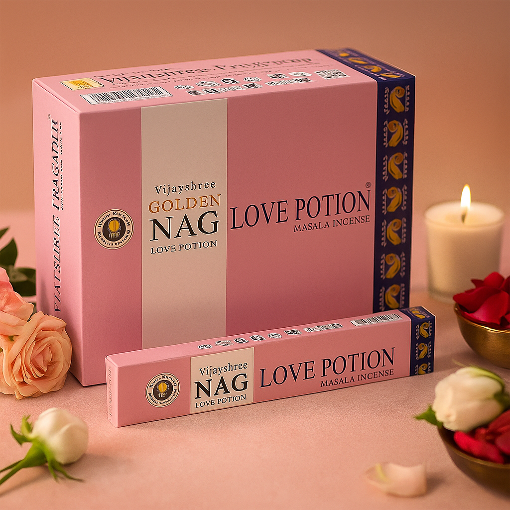 Tütsü Çubukları Aşk İksiri 15g Golden Nag