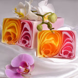 Handgemaakte Plak 115g – Orchidee