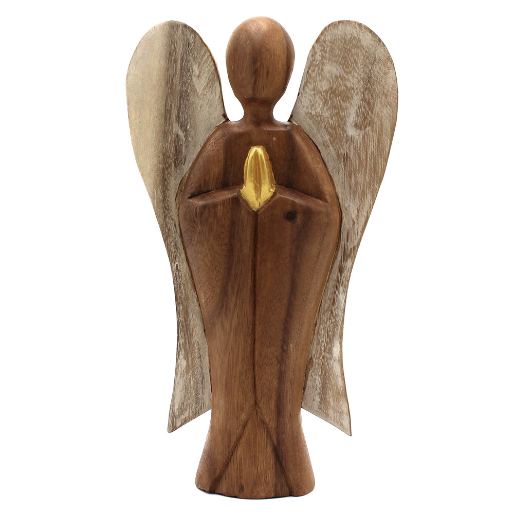 Wooden Angel - Love - 25cm