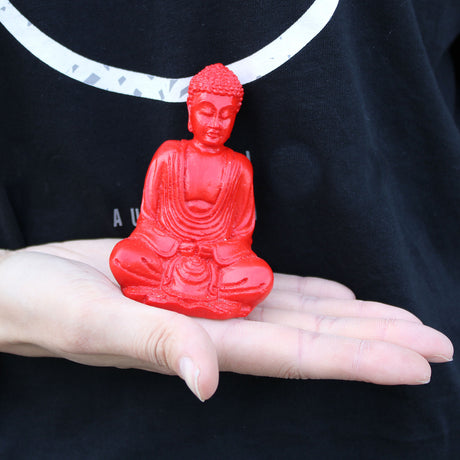 Mini Buda Heykelleri Karışık Renkler 6'lı Set