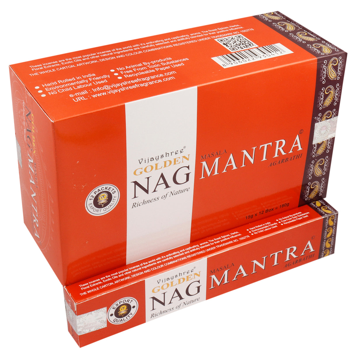 Mantra Incense - Golden Nag 15g - SHAMTAM.COM