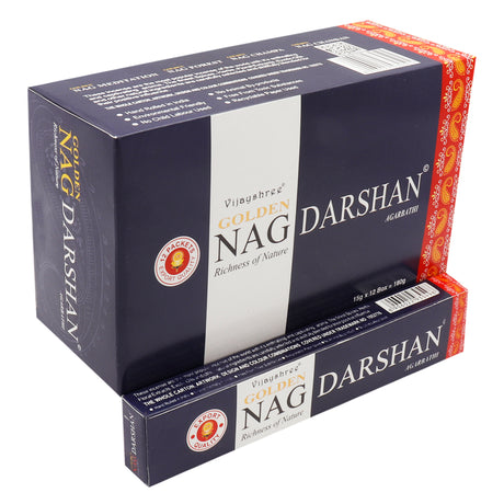 Darshan Incense - Golden Nag 15g - SHAMTAM.COM