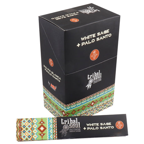 Valkosalvia ja Palo Santo suitsuketikut – Tribal Soul