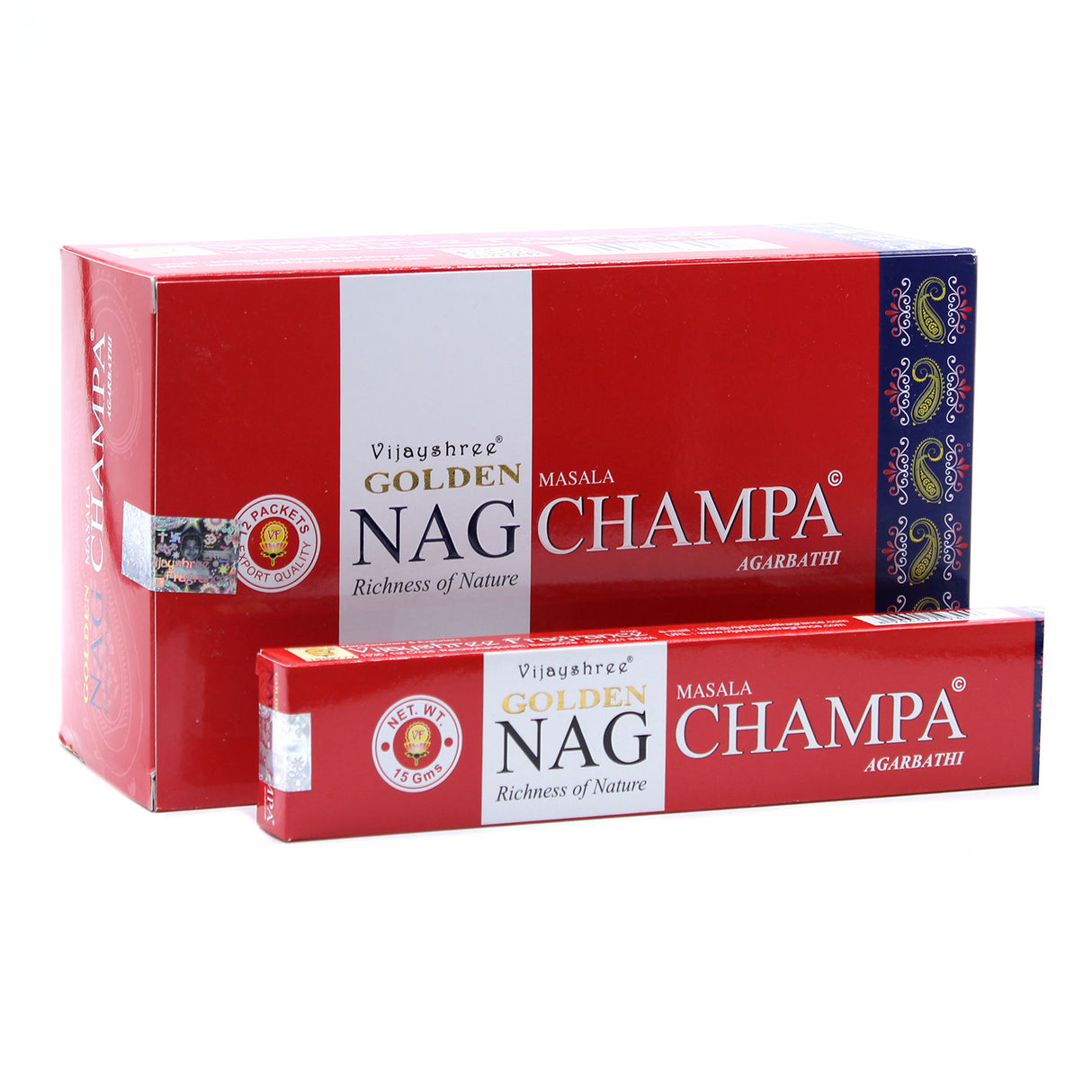 Champa Incense - Golden Nag 15g - SHAMTAM.COM