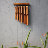 Bambus zvono na vjetru prirodni završetak 12 velikih cijevi