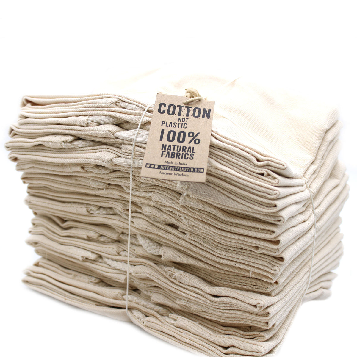 Unprinted Cotton Wheat Bag, 8 oz, Unfilled