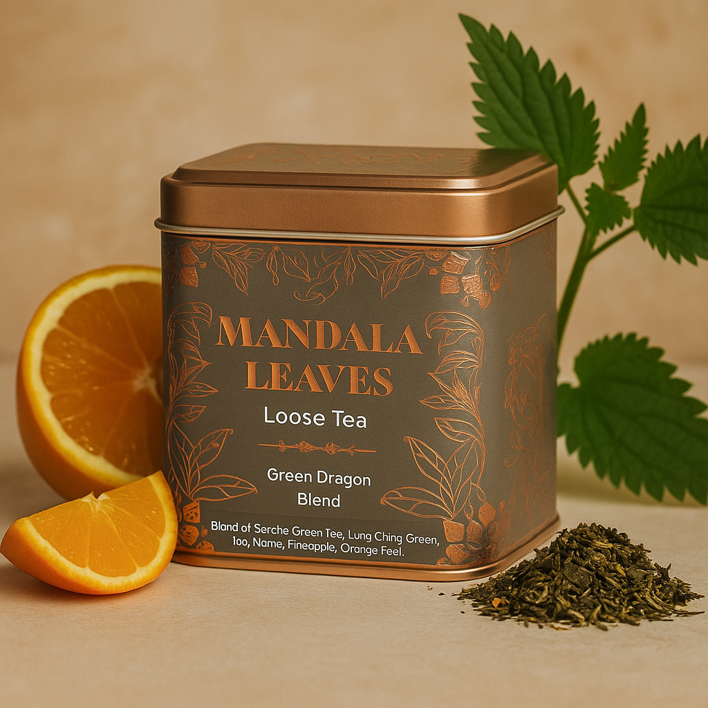 Sencha Dragon Well Loose Leaf Green Tea 50g