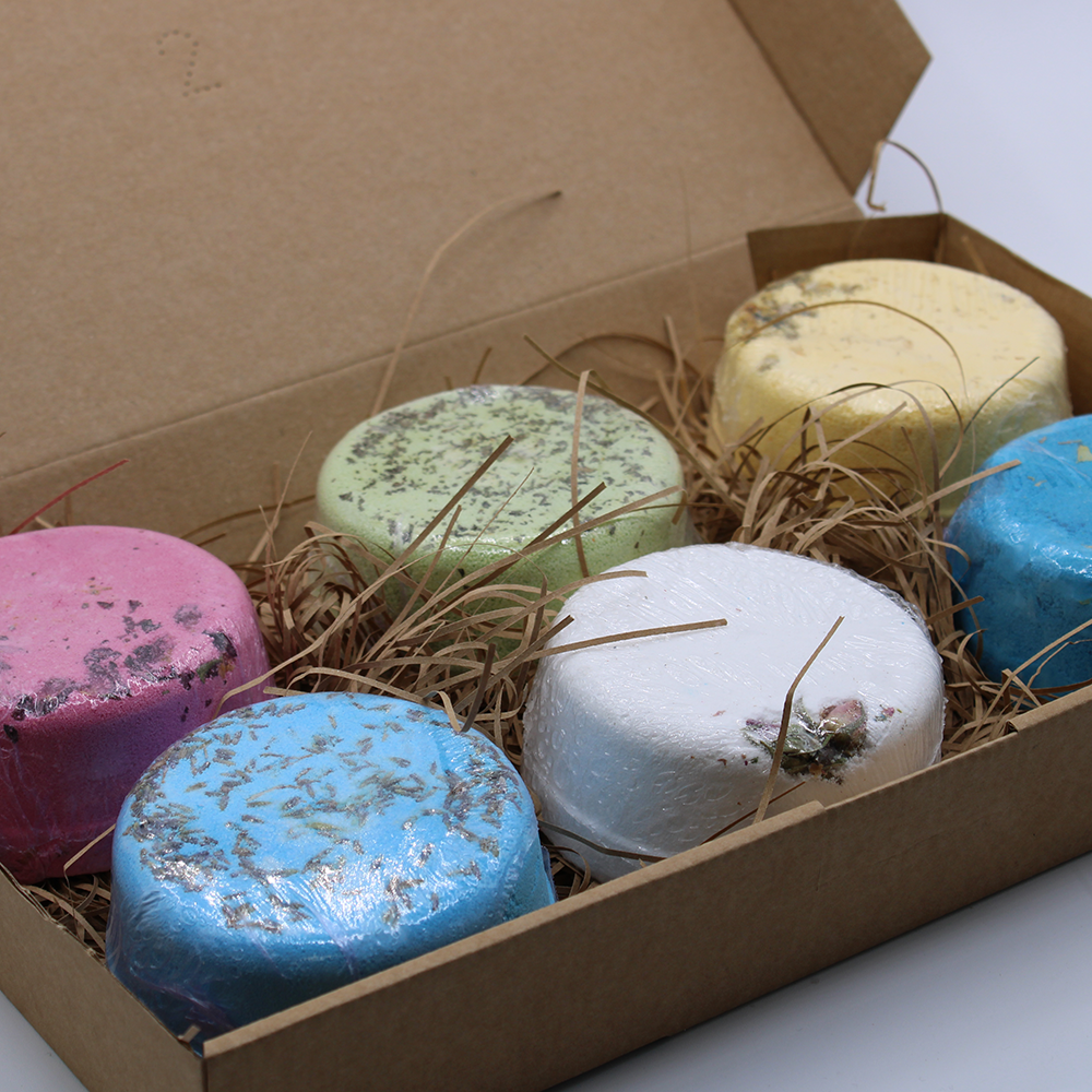 Set di 6 Fizzies da Bagno Mix Floreale 1