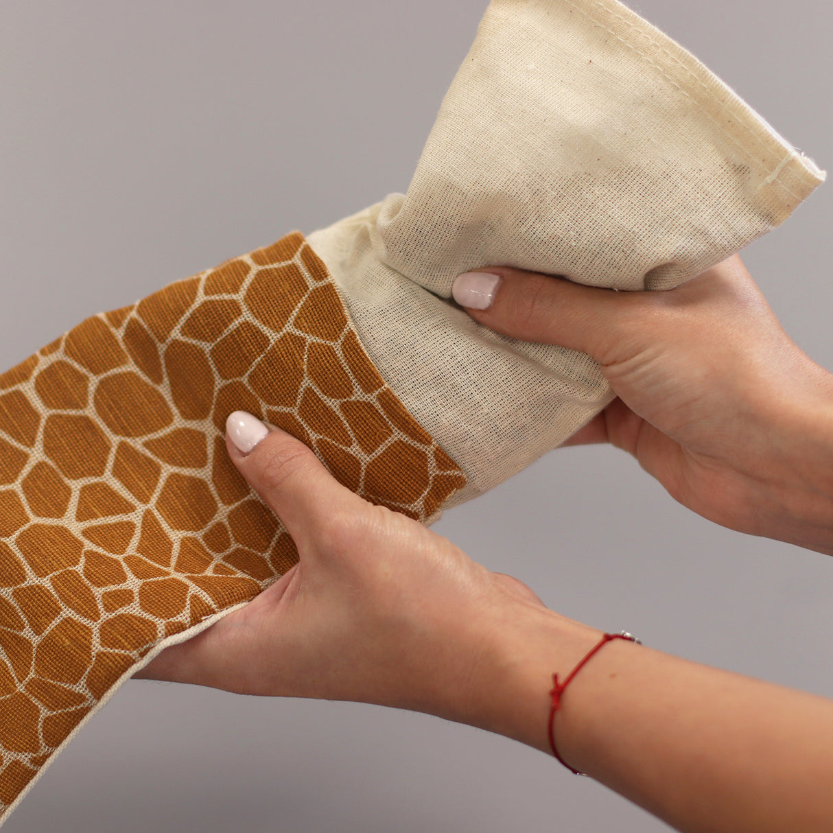Lavendel Ögonkudde, Presentförpackad Bomull Juco Giraff