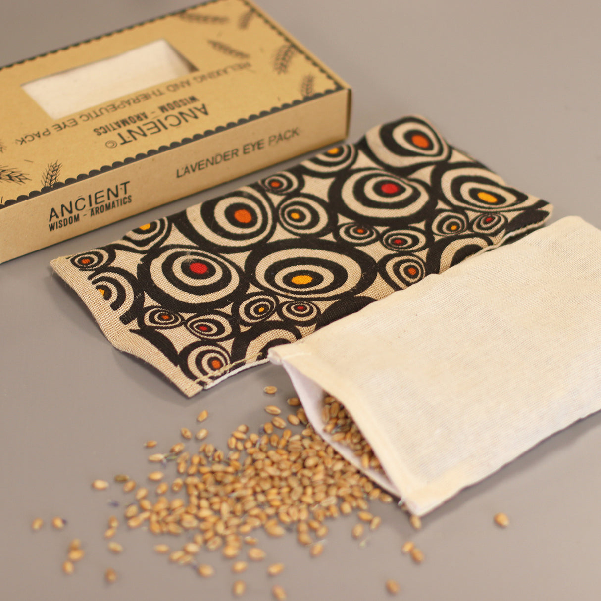 Lavendel Ögonkudde Presentask Bomull Juco Illusion