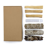 Sage Smudge Kit 7 Pc Palo Santo Selenite