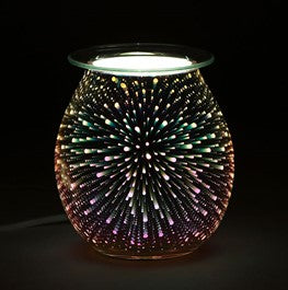 Arzător electric de ulei cu efect de lumină stelară