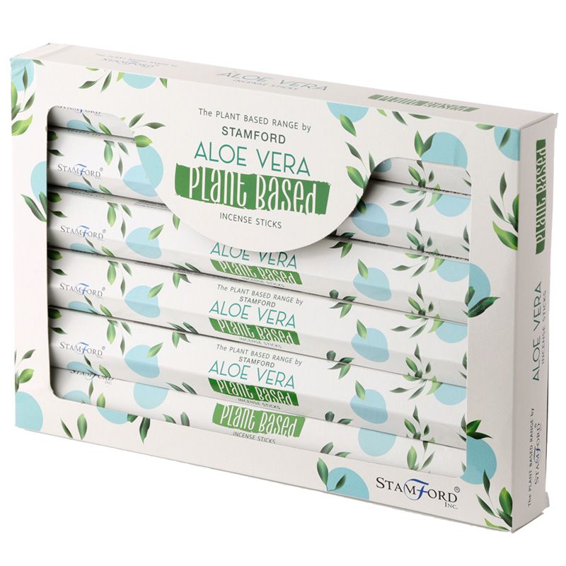 Bâtons d'encens aloe vera d'origine végétale vegan