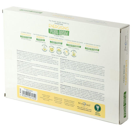Suitsuketikkuja kasvipohjainen energisoiva Stamford