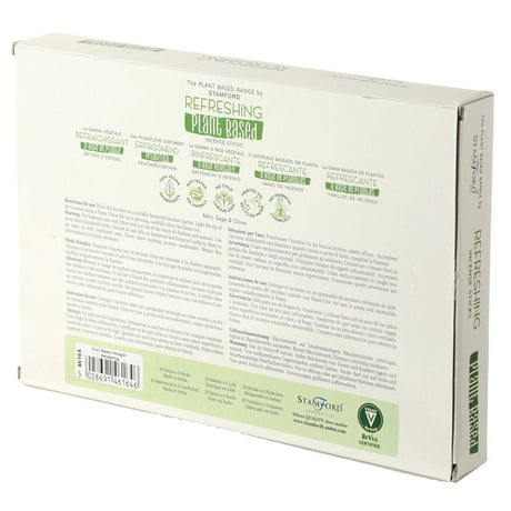 Incense Sticks Plant Based Refreshing Stamford