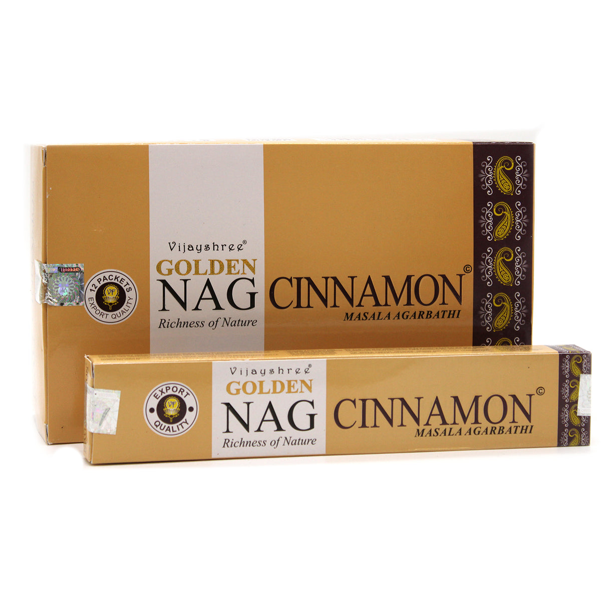 Cinnamon Incense - Golden Nag 15g - SHAMTAM.COM