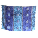 Keltisk Sarong Blå Teal Lyckomynt Bali