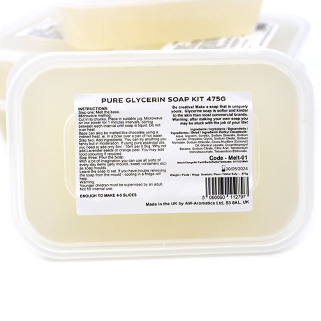 Zestaw do mydła Melt and Pour 475g