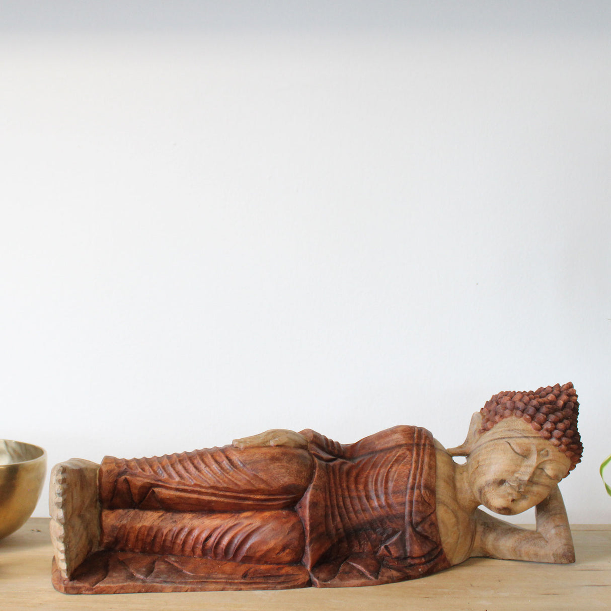 Alvó Buddha suar fa szobor – 50 cm