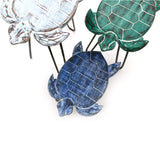 Set de 3 supports pour plantes en bois Albasia tortues