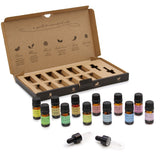 Sada esenciálních olejů aromaterapie 12 olejů po 5 ml