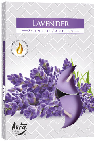 Lavendelduftende Tealight Lys