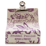Agnes + Cat szampon w kostce Prasowane piwonie