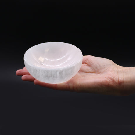 Selenitschale Rund 10 cm