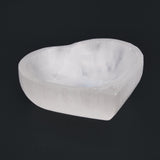 Selenite Heart Bowl 10cm