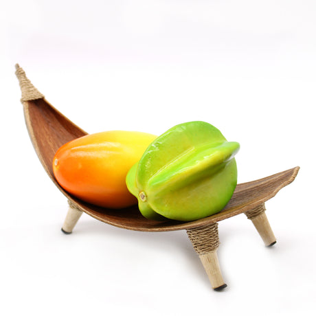 Fruit Bowls Coconut Leaf Set of 3, Natural