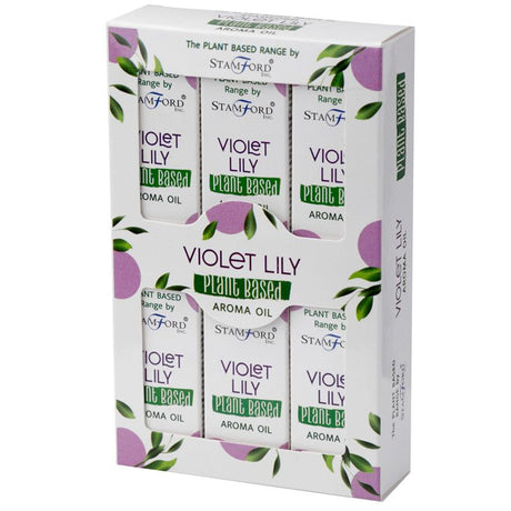Huile parfumée lys violet