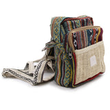 Hemp Cotton Crossbody Travel Bag