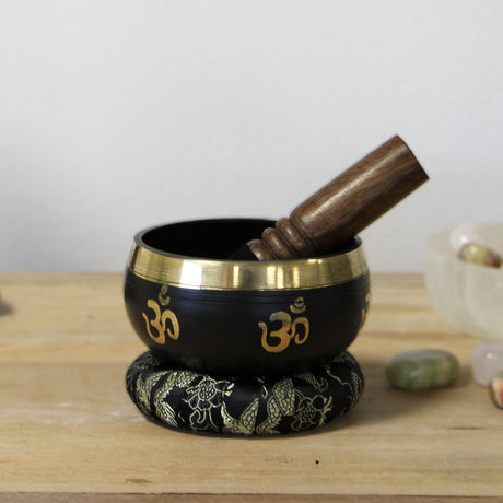 Conjunto de Tigelas Tibetanas Om Yoga