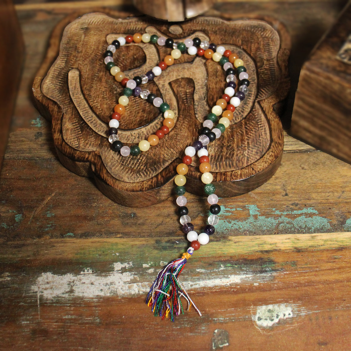 108 Bead Mala - 9 Planet Astro - Japa Mala - SHAMTAM.COM