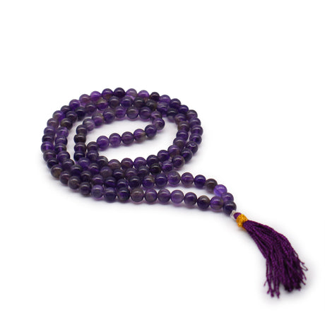 108 Bead Mala - Amethyst - Japa Mala - SHAMTAM.COM