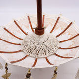 Parasol décoratif toile naturelle 40 cm