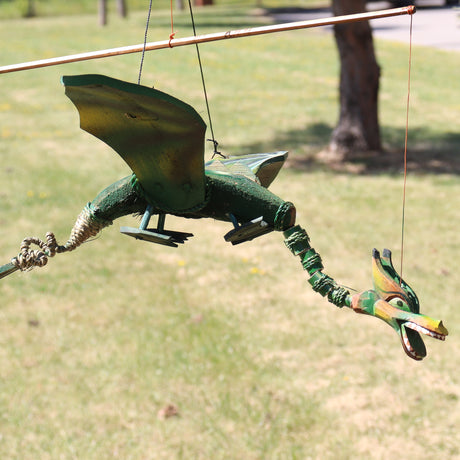 Drago Mobile Cocco Verde 37cm