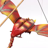 Dragão Móvel Vermelho Coco 37cm